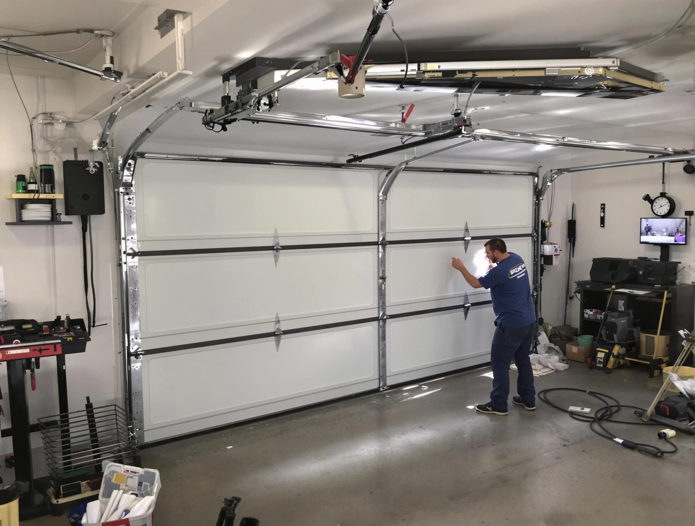 Professional garage door repair service by Peralta Garage Door Repair in Peralta