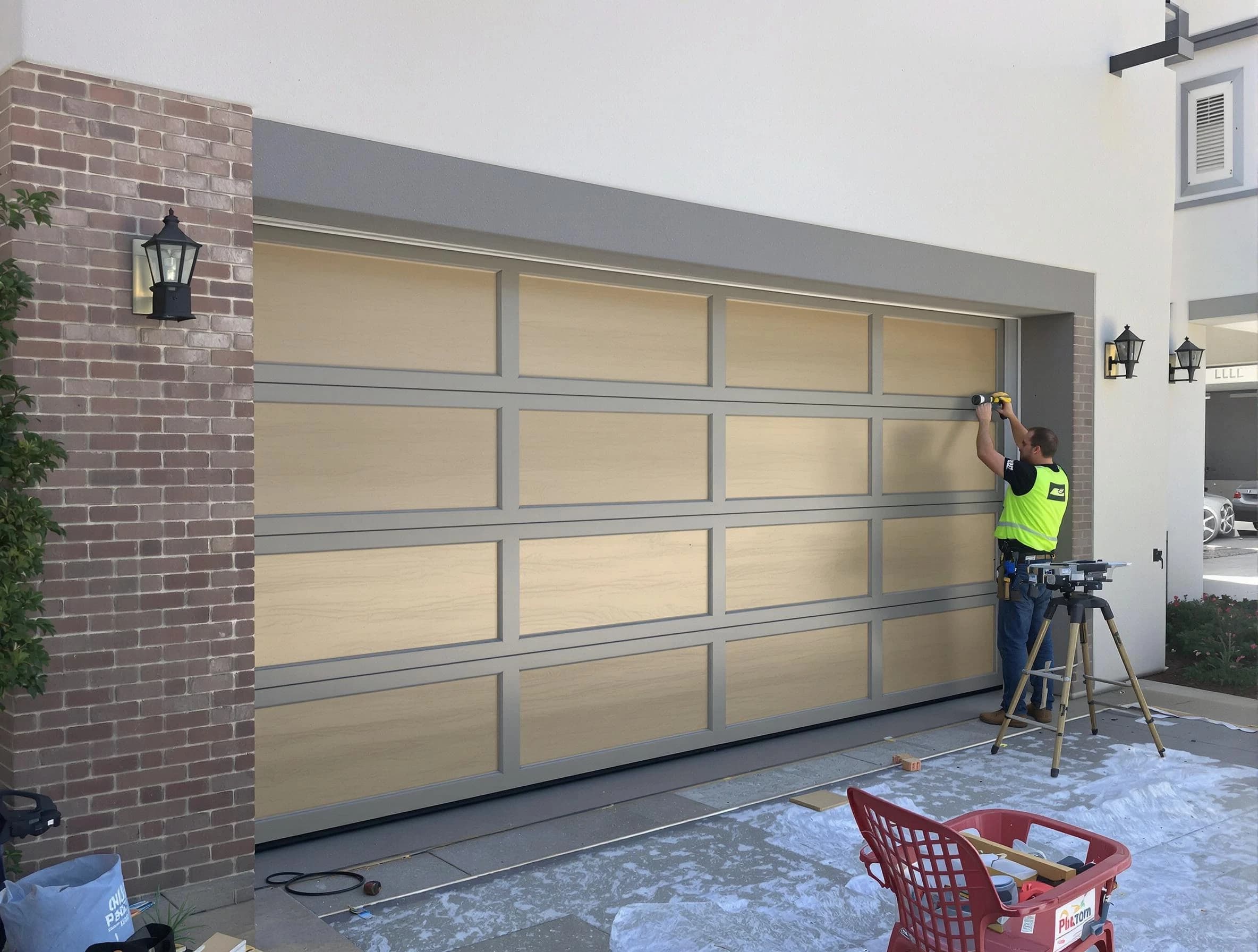 Garage door replacement service by Peralta Garage Door Repair in Peralta